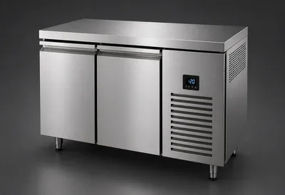 Counter Type 2-Door Snack Refrigerator