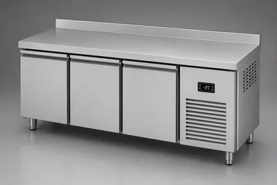 Counter Type 3-Door Snack Freezer