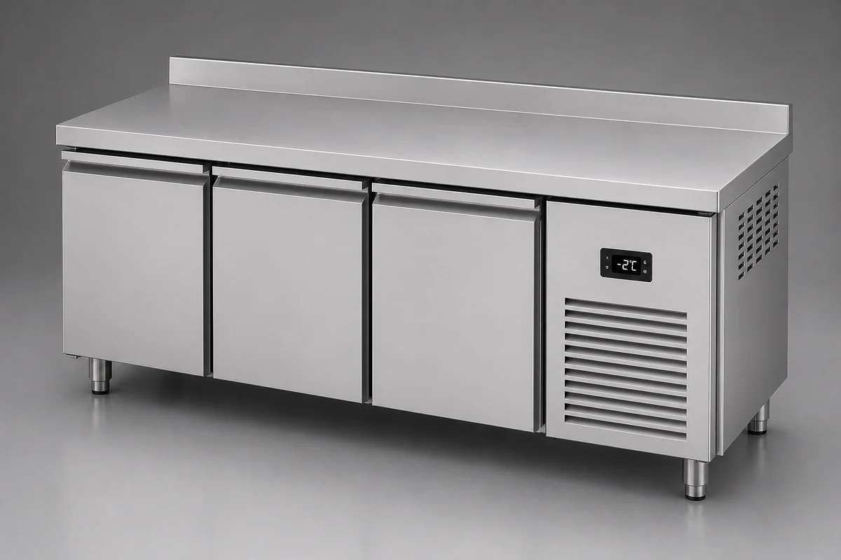 Counter Type 3-Door Snack Freezer