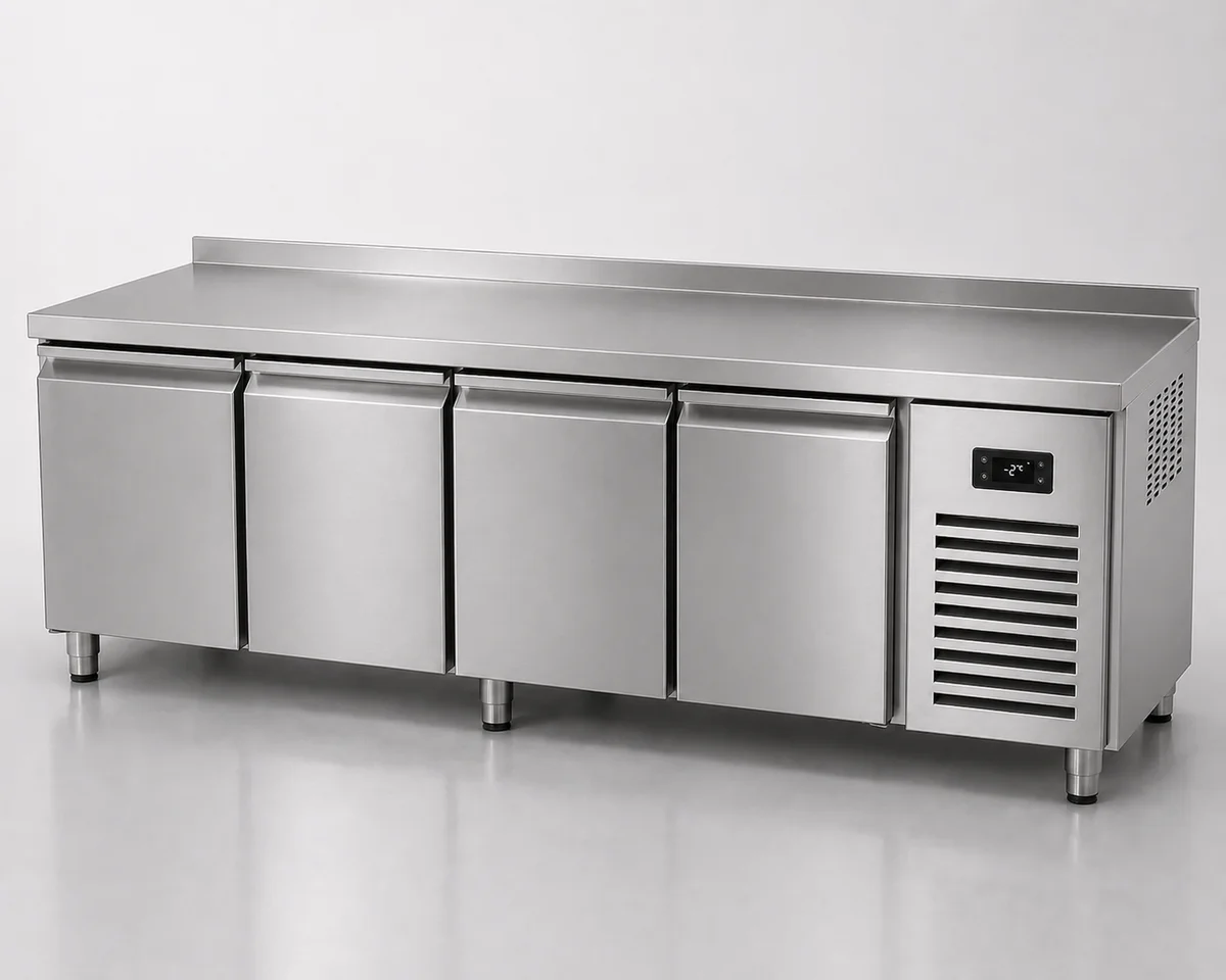 Counter Type 4-Door Gastronorm Freezer