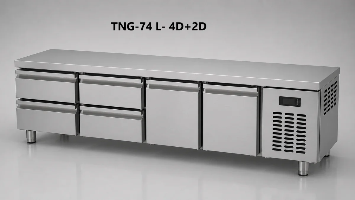 Under-Counter Gastronorm Freezer (TNG-74 L)