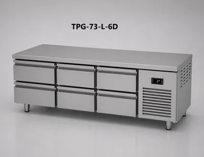 Under-Counter Gastronorm Refrigerator (TPG-73-L)