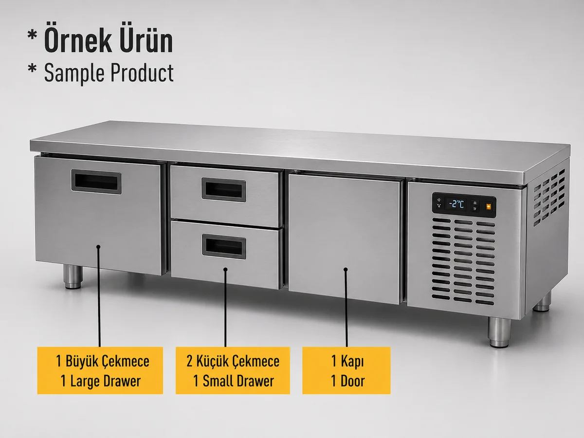 Under-Counter Snack Refrigerator (TPS-63-L)