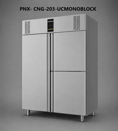 Upright Double Door (2-Module) Gastronorm Freezer (PNX-CNG-200 Series)