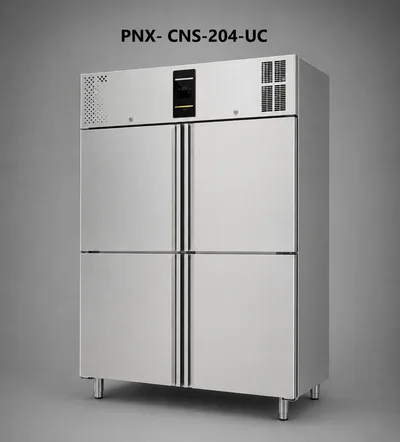 Upright Double Door (2-Module) Snack Freezer (PNX-CNS-200 Series)