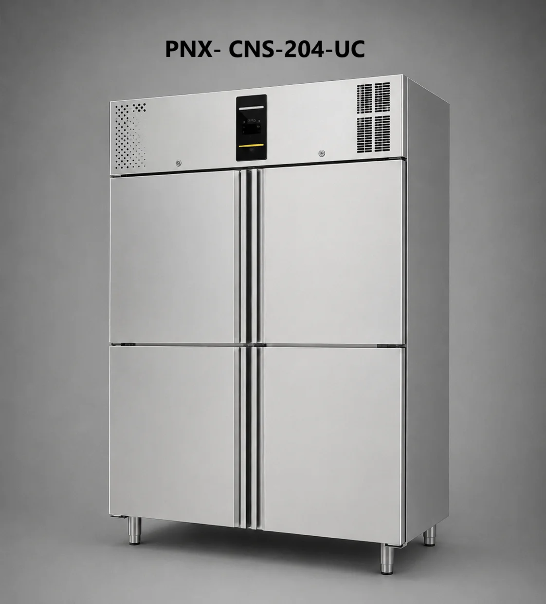 Upright Double Door (2-Module) Snack Freezer (PNX-CNS-200 Series)