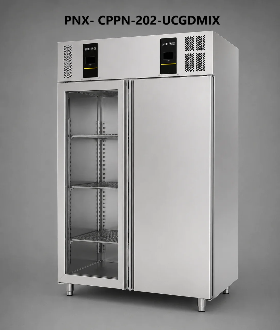 Upright Patisserie 40×60 Dual Temperature Refrigerator-Freezer (PNX-CPPN-MIX Series)