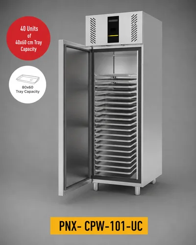 Upright Wide Patisserie Refrigerator 80×60 / 2×40×60 (PNX-CPW-100 Series)