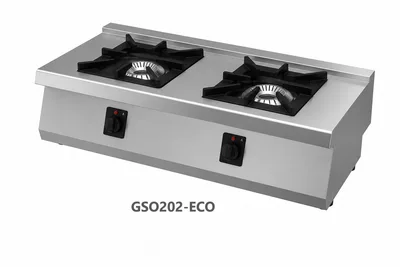 Countertop Open Gas Burner, 350mm Depth (Eco)