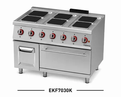Electric Round Plate Range with Oven — 700 Series
