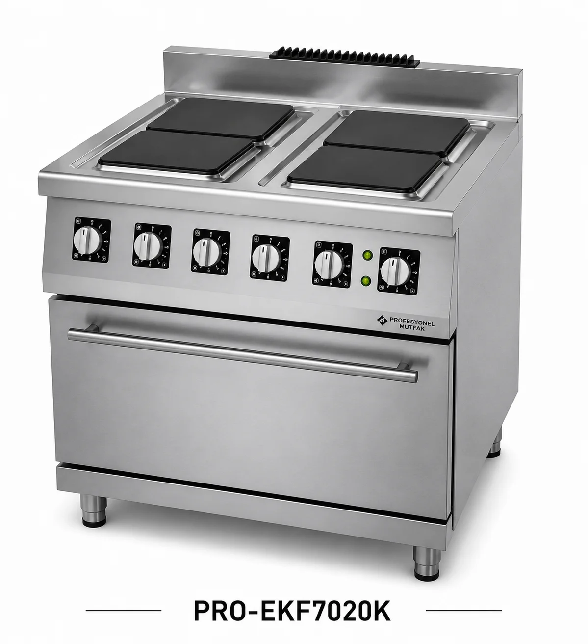 Electric Round Plate Range with Oven, PRO — 700 Series