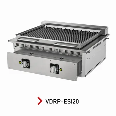 Electric Vapor Fry Top, Drop-In