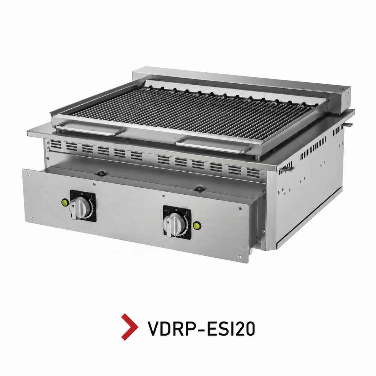 Electric Vapor Fry Top, Drop-In