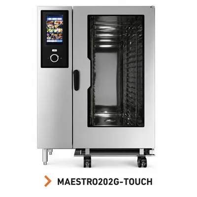 Gas Combi Oven, Touch Control (6/10/10×2/20/20×2 GN)