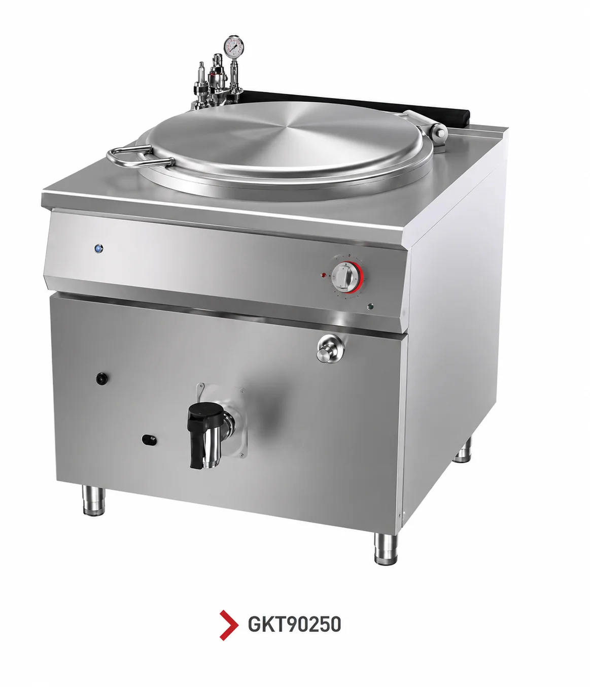 Gas Indirect Boiling Pan, Large Capacity (250L)