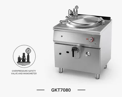 Gas Indirect Boiling Pan, PRO — 700 Series