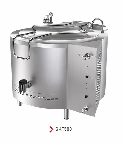Gas Indirect Boiling Pan, Extra Large (500L)