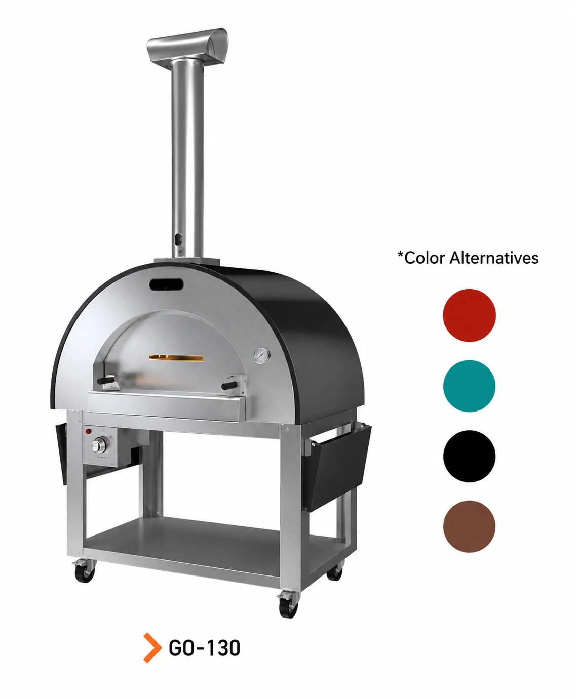 Gas Pizza Oven with Stone Base (GO Series)