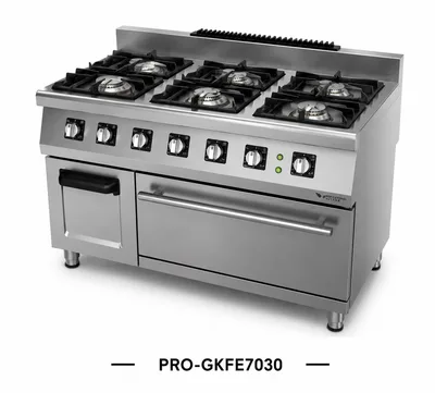 Gas Range with Electric Oven, PRO — 700 Series