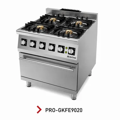 Gas Range with Electric Oven, PRO — 900 Series