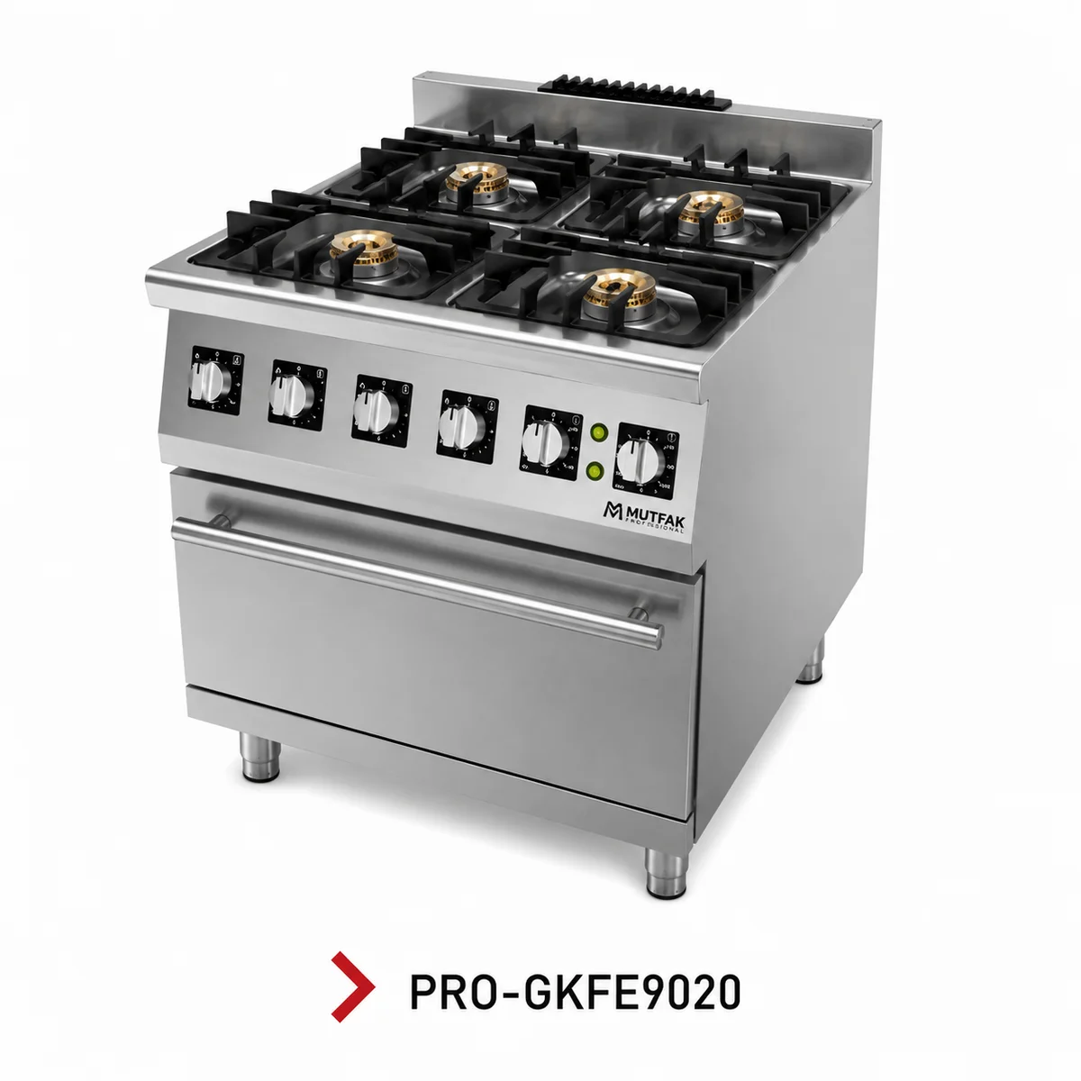 Gas Range with Electric Oven, PRO — 900 Series
