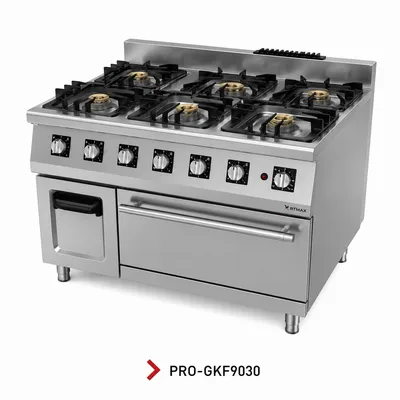 Gas Range with Gas Oven, PRO — 900 Series