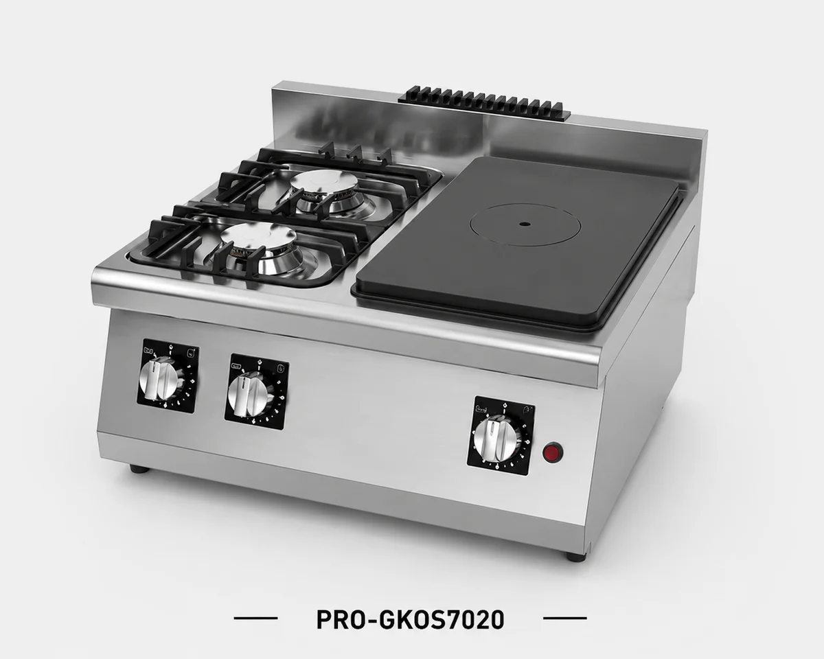 Gas Solid Top with Open Burner Range, PRO — 700 Series