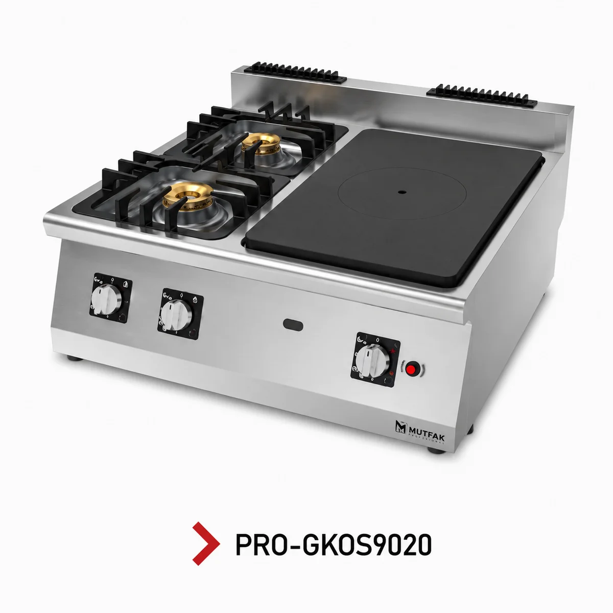 Gas Solid Top with Open Burner Range, PRO — 900 Series