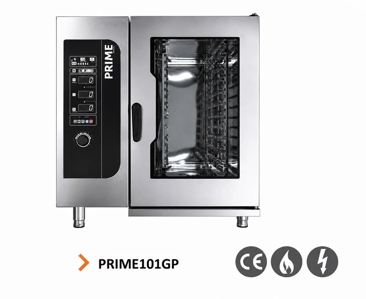 Gas Steam Convection Oven, Digital (6/10 GN 1/1)