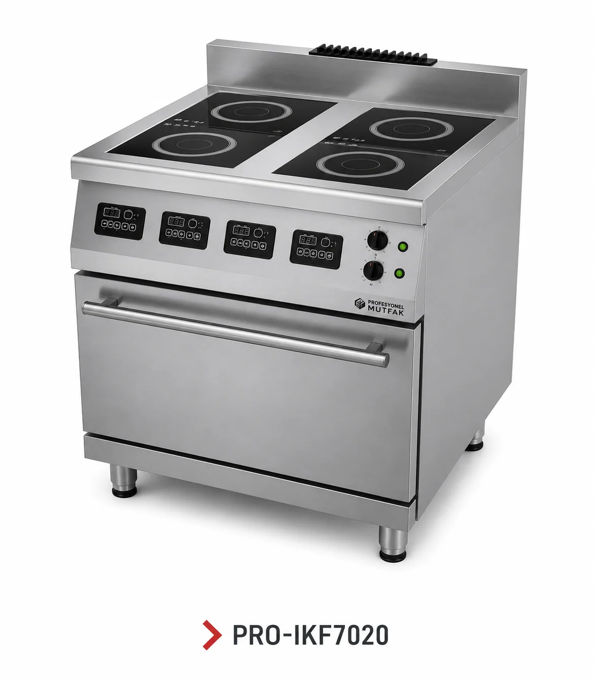 Induction Range with Electric Oven, PRO — 700 Series