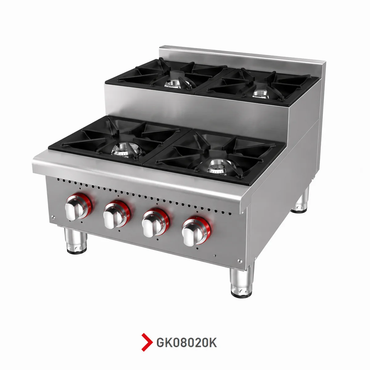 Open Gas Range, 800 Series Countertop
