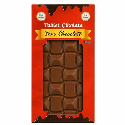 Low-Protein Chocolate Tablet