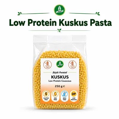 Low Protein Kuskus Pasta