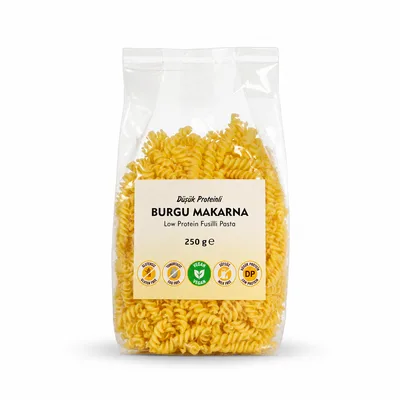 Low-Protein Fusilli Pasta