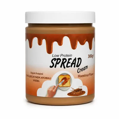 Low-Protein Hazelnut Cream Spread
