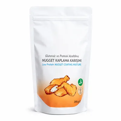 Low-Protein Nugget Coating Mix