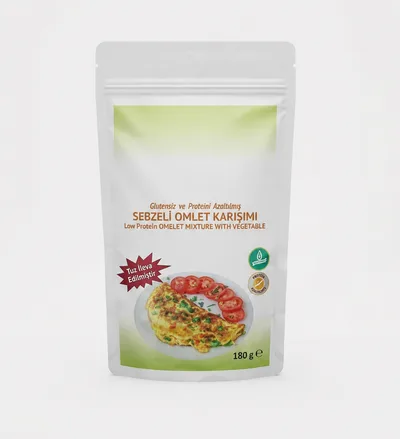 Low-Protein Vegetable Omelet Mix