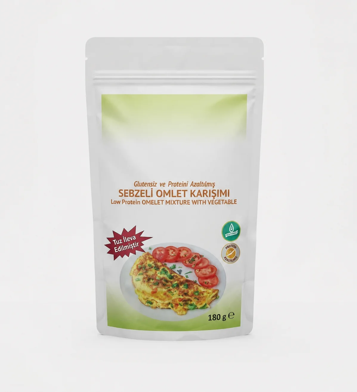 Low-Protein Vegetable Omelet Mix