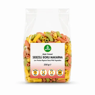 Low-Protein Vegetable Penne Pasta